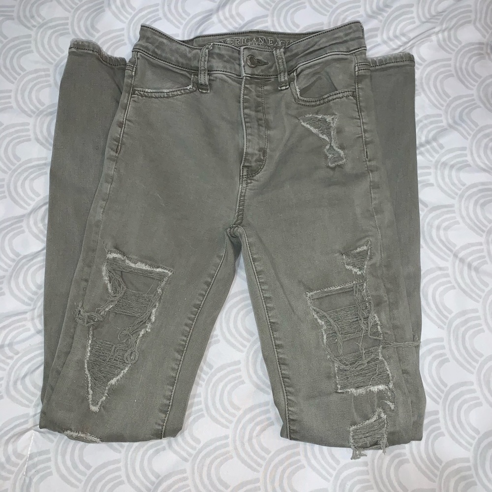 American Eagle Super High Rise Jeggings